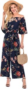 Floral jumpsuit|Top 10 summer jumpsuits for women-which style will you pick?