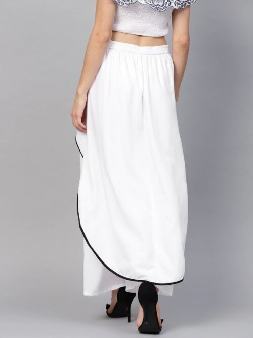 Flared Crop Top With Culotte