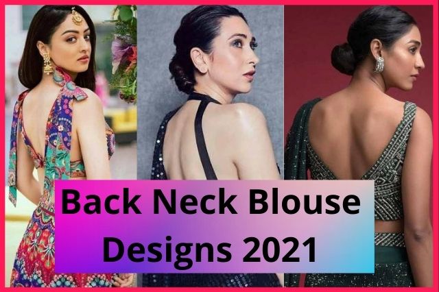 back neck blouse designs Catalogue 2021