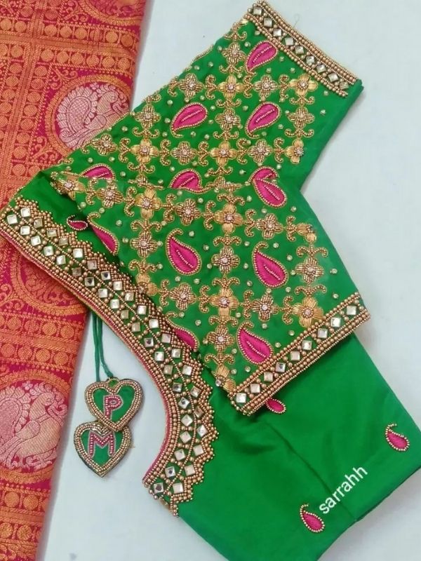 Blouse Designs For Silk Sarees