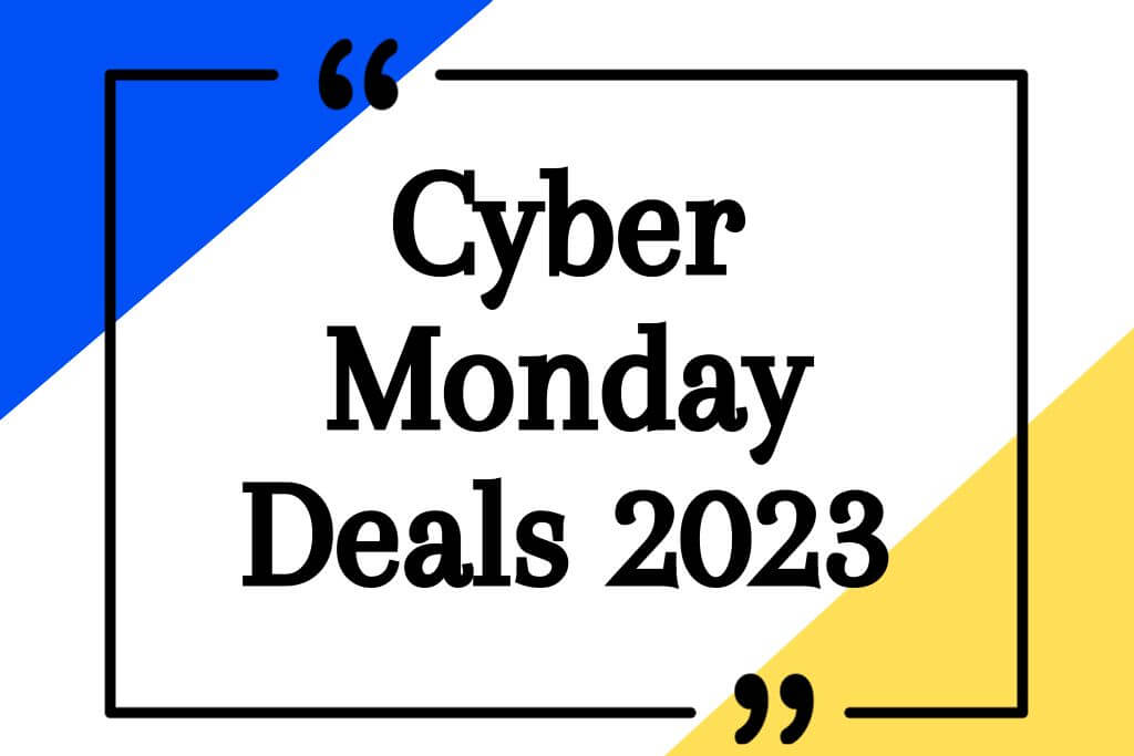 cyber monday deals 2023